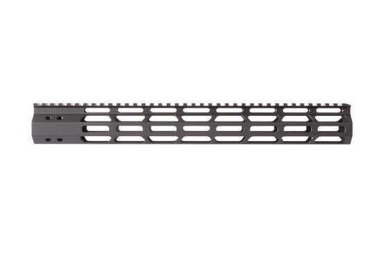 FM Products Ultra light 15in AR-15 handguard features large cooling slots for enhanced air flow and reduced mass